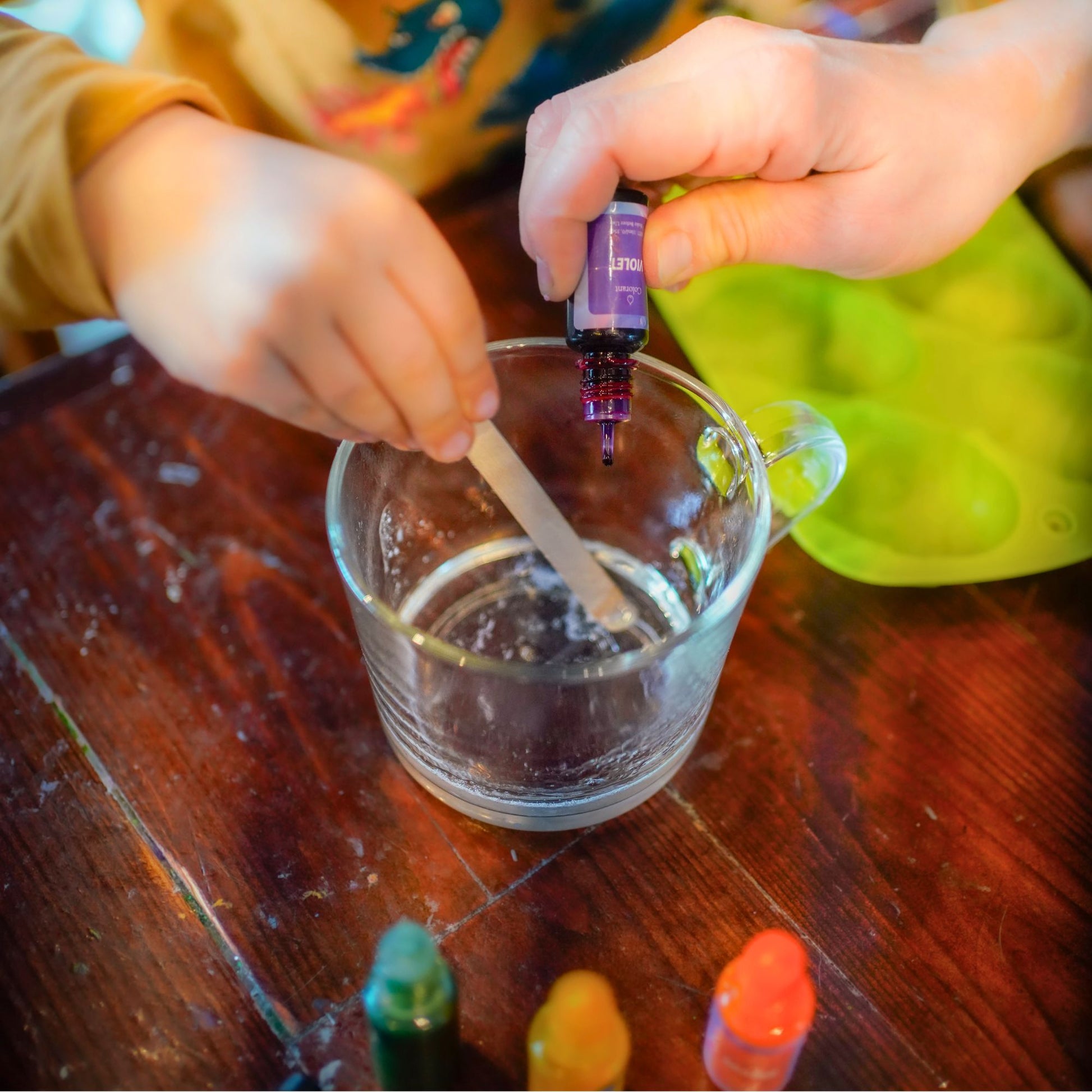 Seifhorn DIY Seifen Set – Einhorn Seifen selber machen | Glycerinseife, Farben & Diamanten | Bastelset für Kinder