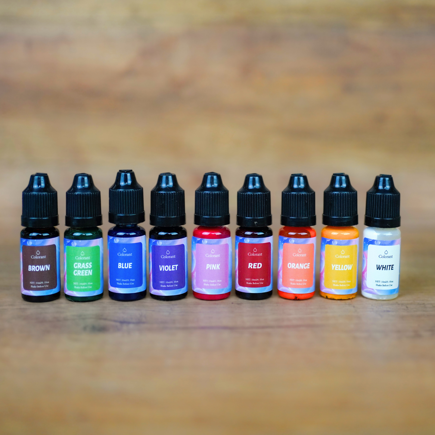 9 Seifen und Kerzenfarben ohne Anleitung
