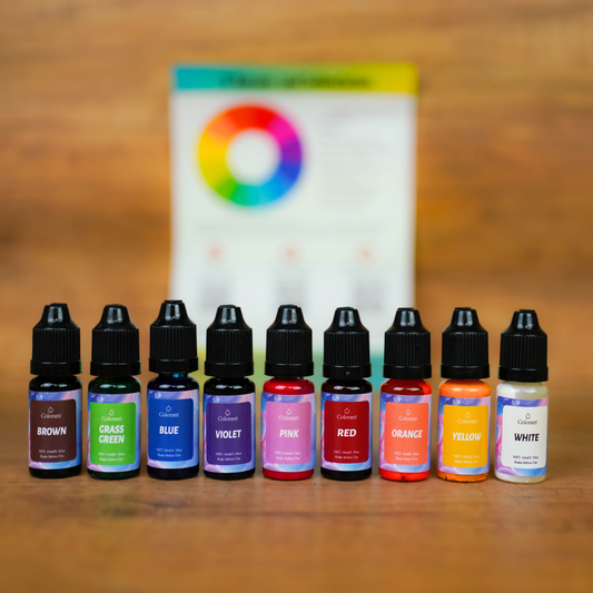 9 Seifen und Kerzenfarben