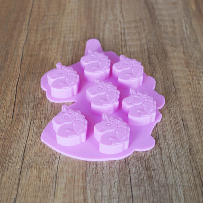 Silikonform Einhorn für Kerzen & Seifen