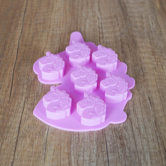 Silikonform Einhorn für Kerzen & Seifen