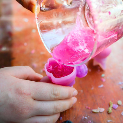 Seifhorn DIY Seifen Set – Einhorn Seifen selber machen | Glycerinseife, Farben & Diamanten | Bastelset für Kinder