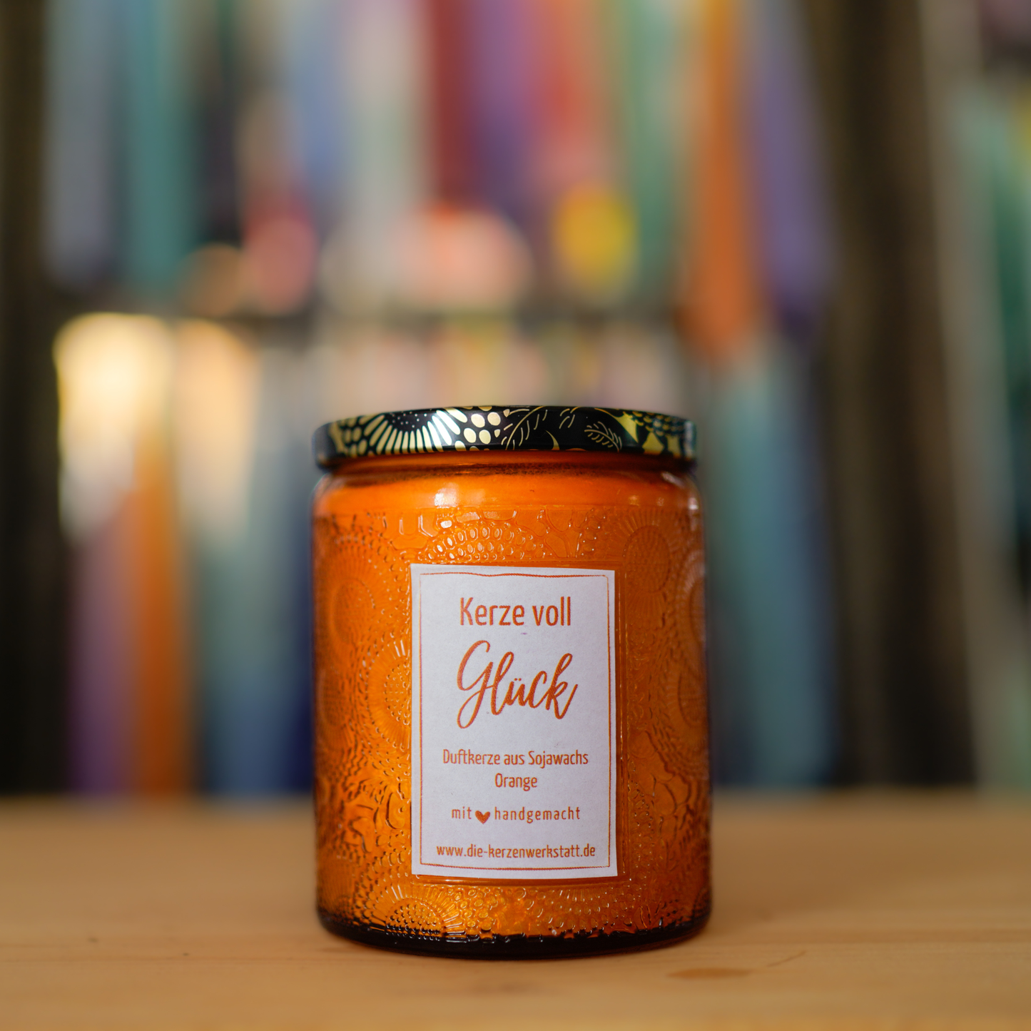Sojakerze Orange Duft