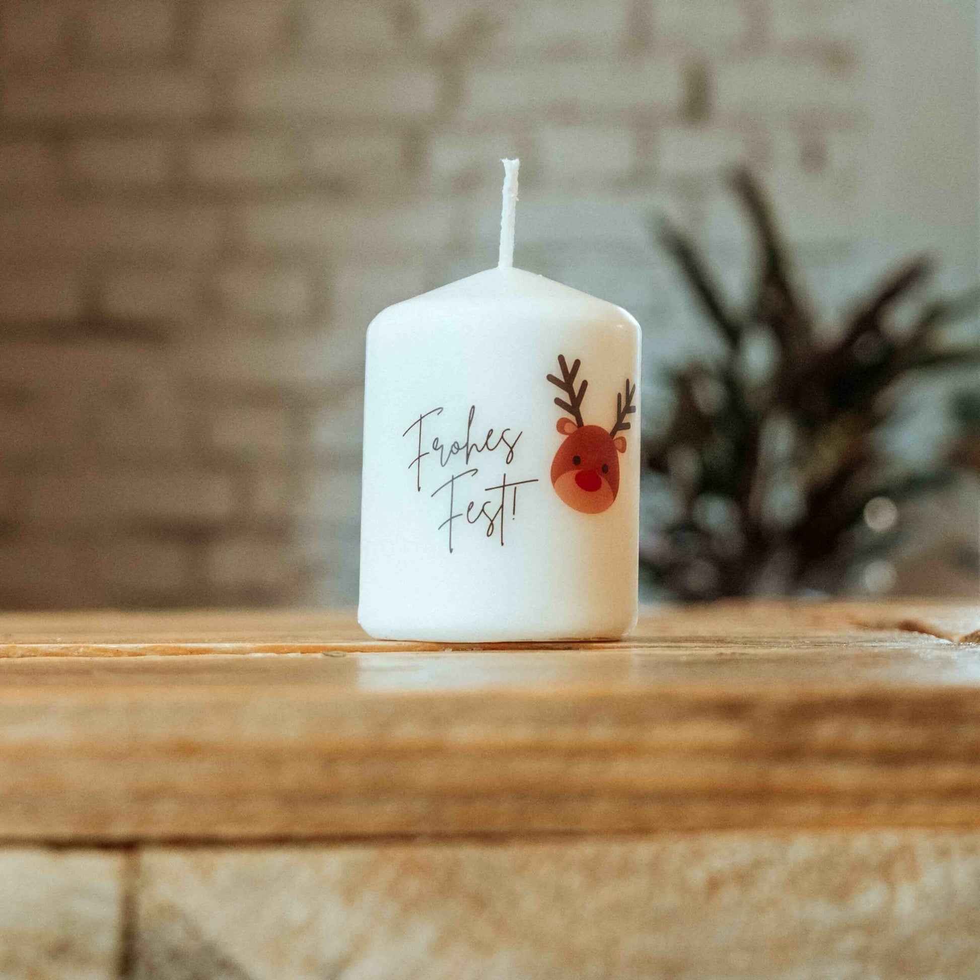 Kerzentattoos Weihnachten | Kerzenfolie | Bastelset für Kerzen Thema "Weihnachten" | Weihnachtsgeschenk | Advent |  Sprüche | Kerzensticker