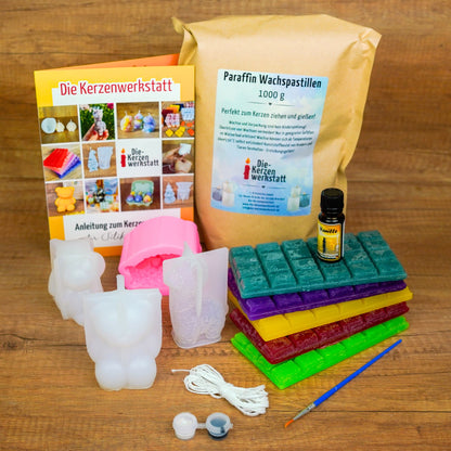 DIY Tierkerzen herstellen Paraffin