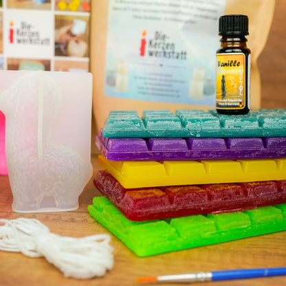 Wachstafeln DIY Tierkerzen herstellen
