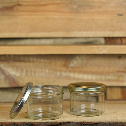 Transparentes Glas mit Deckel | Aufbewahrung | Vorratsdosen | Glasbehälter mit Schraubdeckel | Kerzenglas