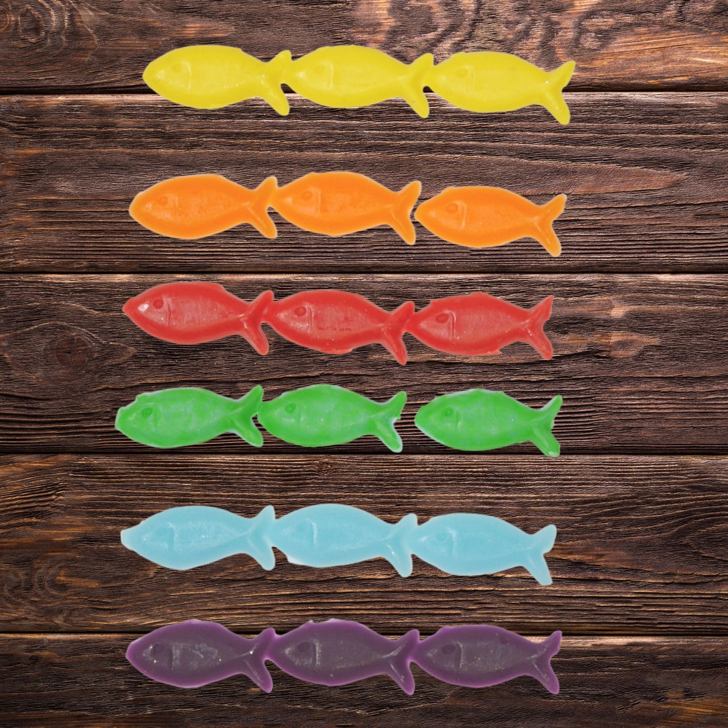 Wachsdekor Fische für Kerzen | Taufkerze & Hochzeitskerze gestalten | Haftet auf Wachs, Papier & Glas pink (Kopie)
