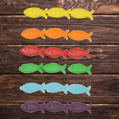 Wachsdekor Fische für Kerzen | Taufkerze & Hochzeitskerze gestalten | Haftet auf Wachs, Papier & Glas pink (Kopie)