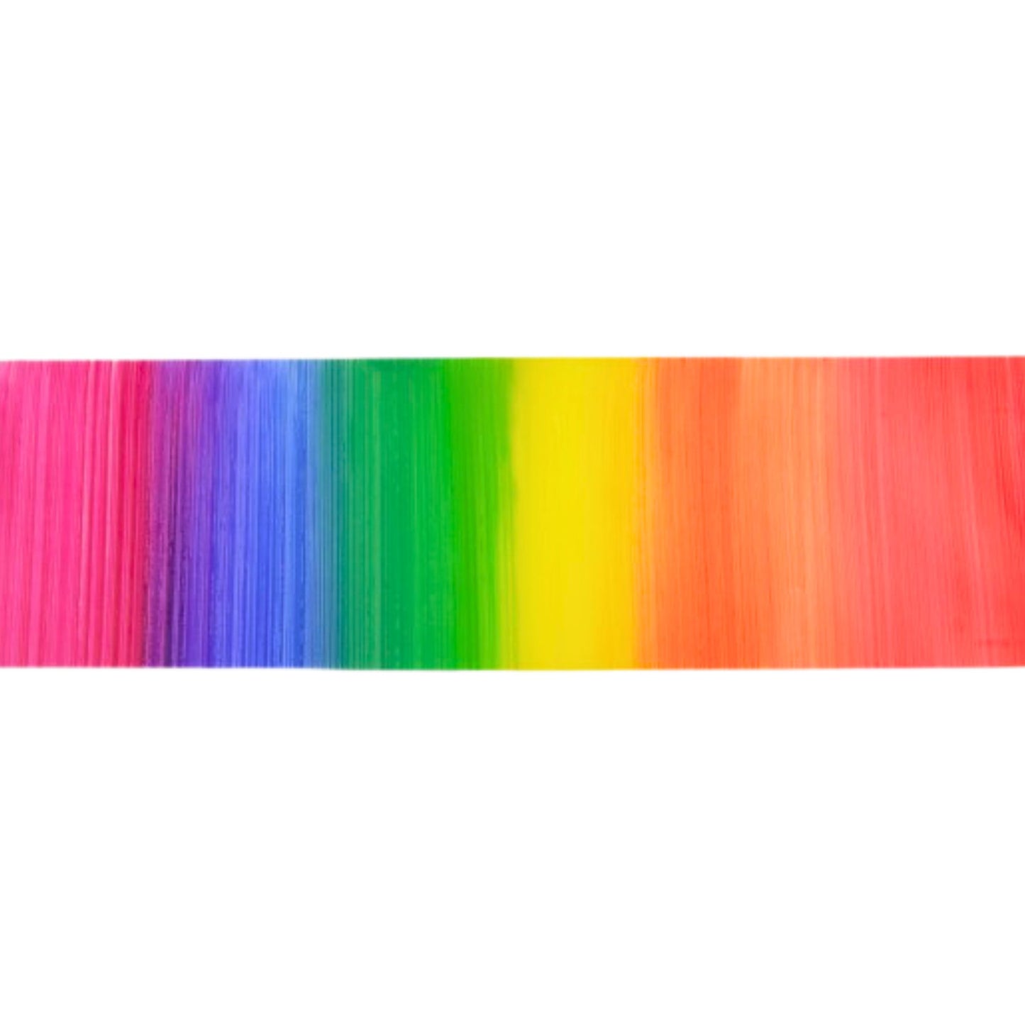 Wachsplatte Regenbogen | Verzieren von Tauf- & Kommunionkerzen (20 × 6 cm)