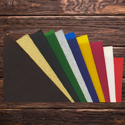 Bunte Wachsplatten Sortiert