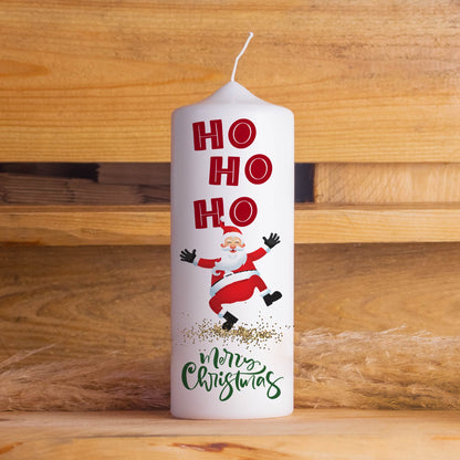 Hochwertige Weihnachtskerze Weihnachtsmann