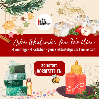 Kreativer Familien-Adventskalender-Bastelset