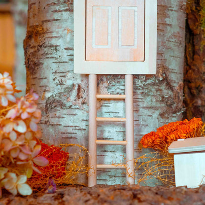 Bastelset Wichteltür | Feentür | Nissedor | Adventszeit | Holz | Weihnachten | Weihnachtswichtel | Kinderzimmer