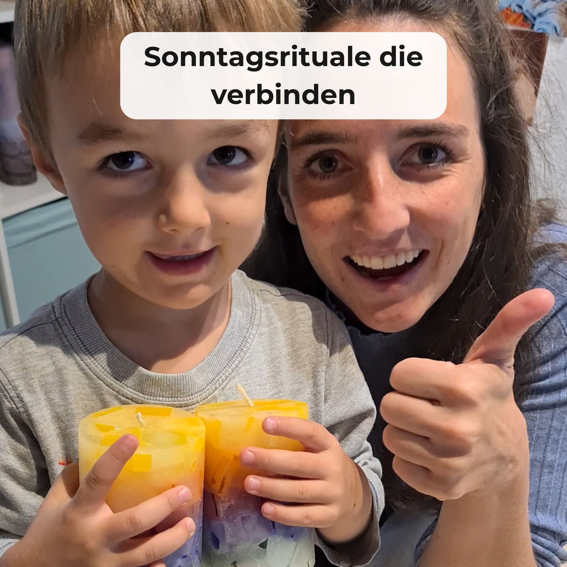 Familien Adventskalender Bastelset | 4 kreative DIY-Projekte für Kinder & Eltern zum Advent