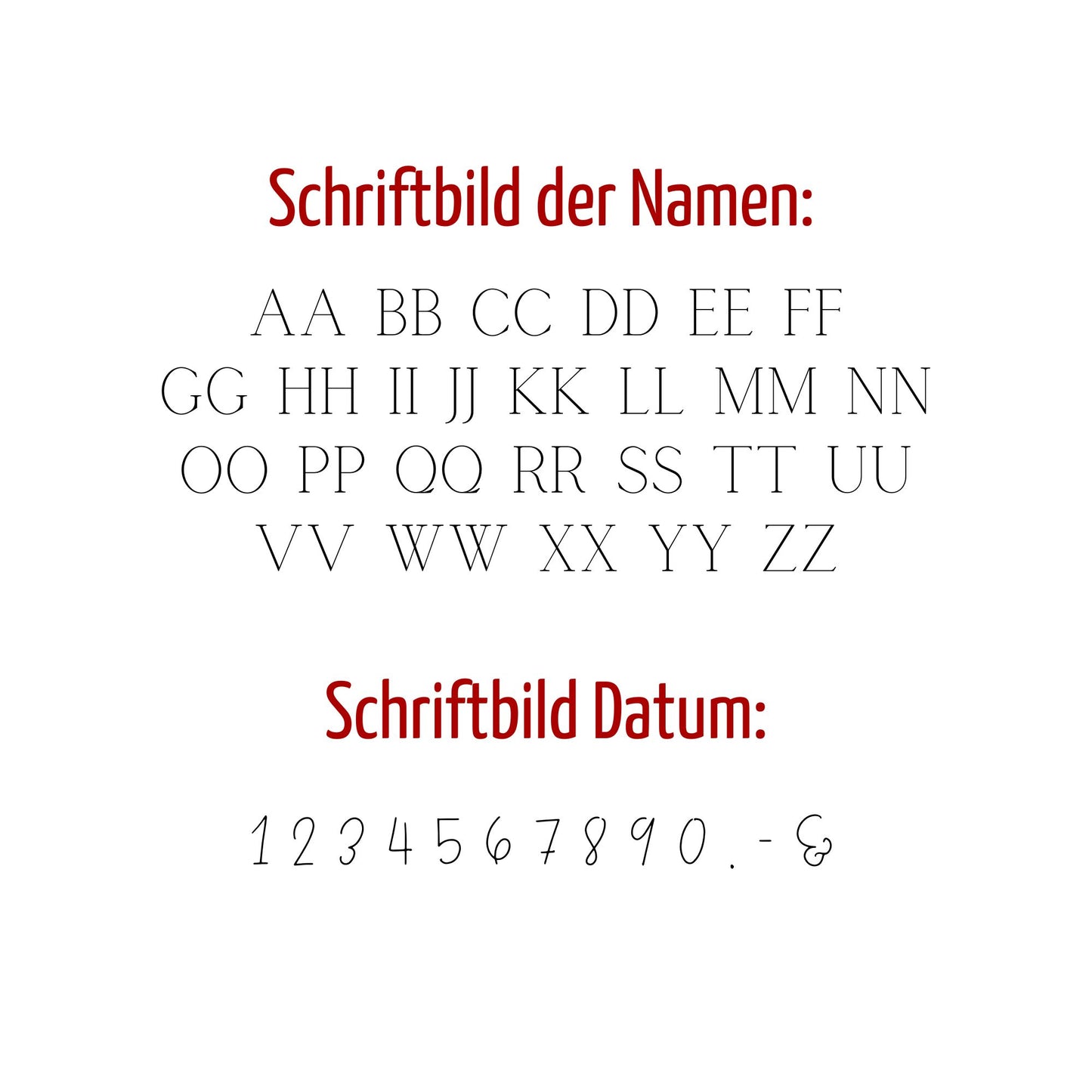 Hochzeitskerze | Zweige | Personalisiert