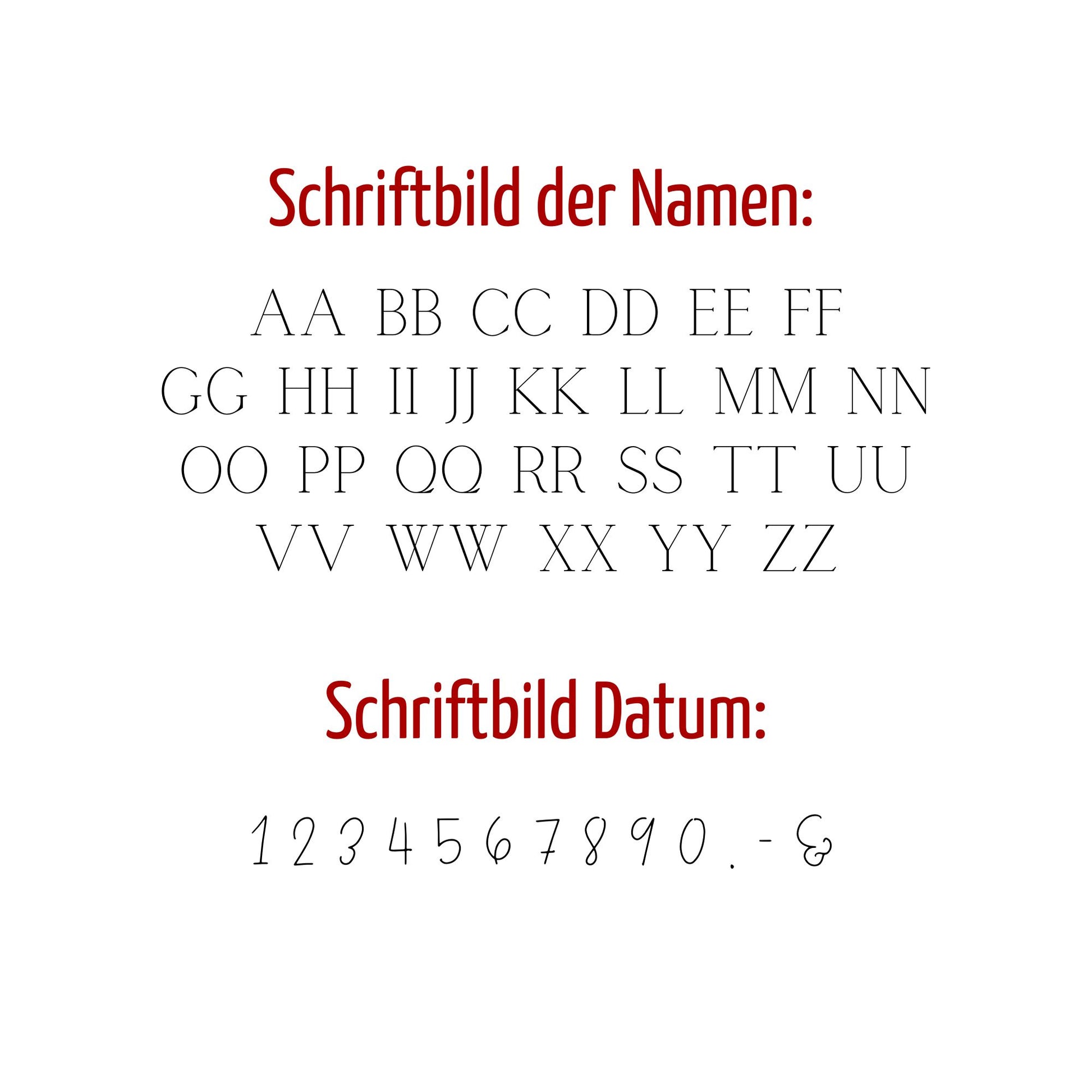 Hochzeitskerze | Zweige | Personalisiert