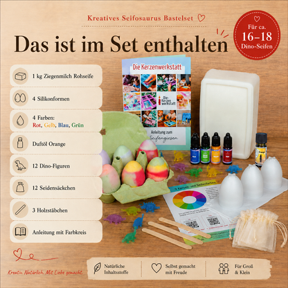 Kreatives Seifosaurus Bastelset