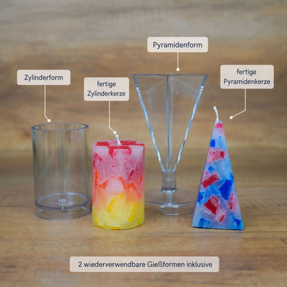 DIY-Kerzen-Gießset für 14 Kerzen