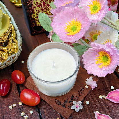 DIY Duftkerzen Set „Yin & Yang“ | Kerzen im Glas selber machen | Ausgleichende Düfte: Lavendel & Citronella | inkl. Gläser, Sojawachs & Anleitung