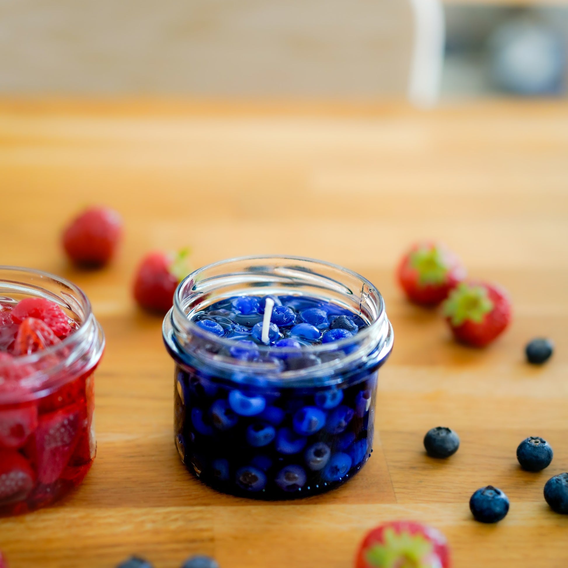 Jam Candle Set Werkstattbild – handgefertigte Kerzen aus Dresden