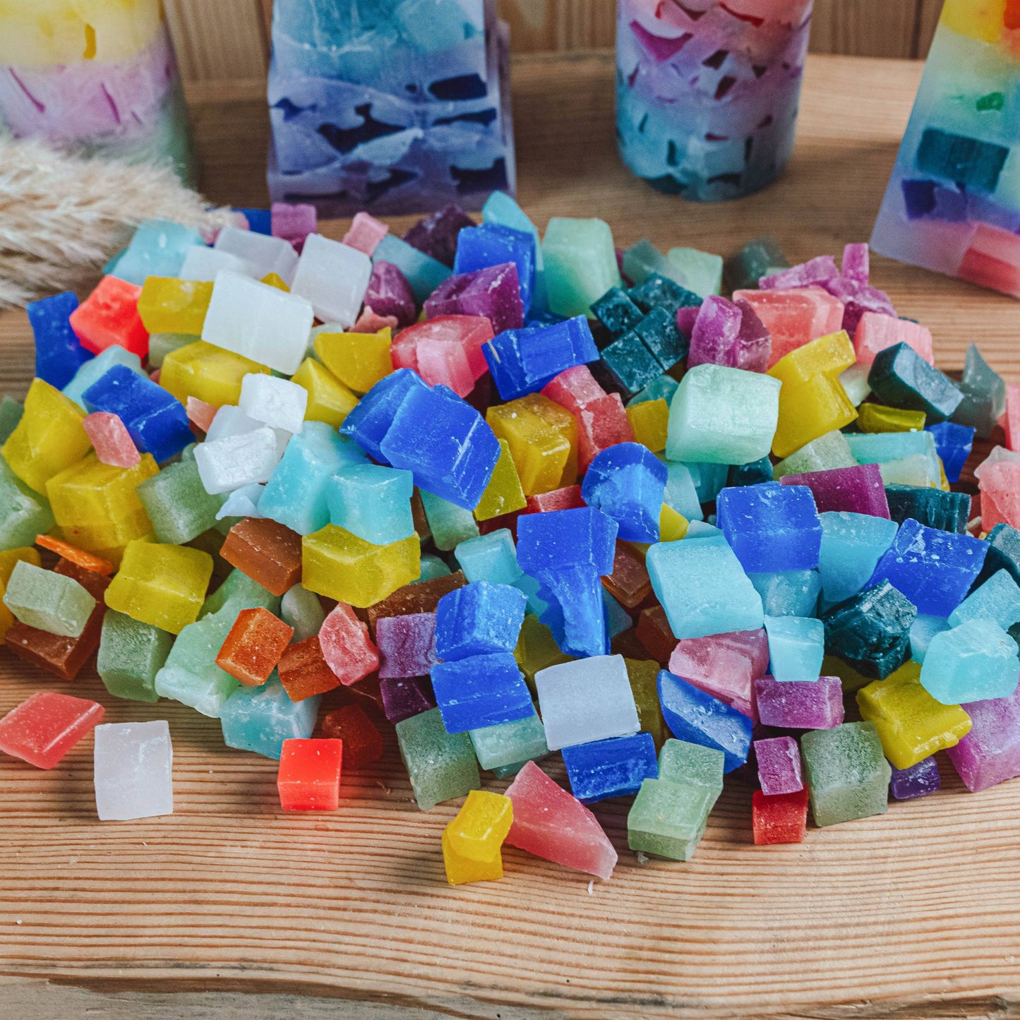 DIY-Set: Kerzen gießen – Kreatives Bastelset für bis zu 14 Kerzen