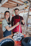 Luisa und Robin von der Kerzenwerkstatt