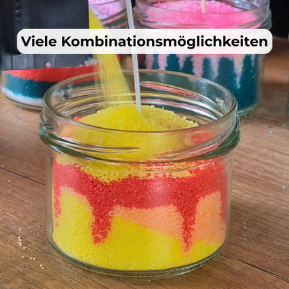 Kerzensand mit Duft | Kreative DIY-Kerzen ganz ohne Schmelzen