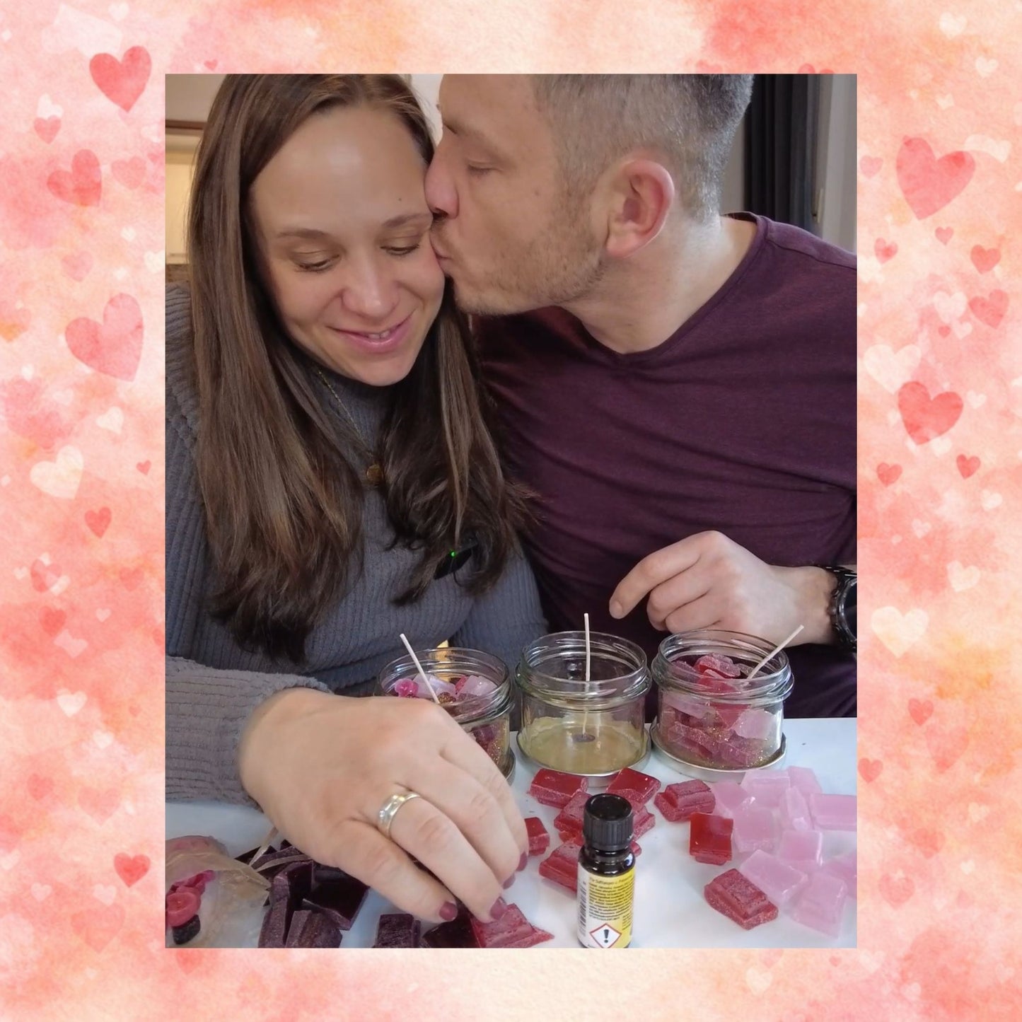 DIY Duftkerzen Bastelset – Valentinstag | Für ein gemeinsames Erlebnis