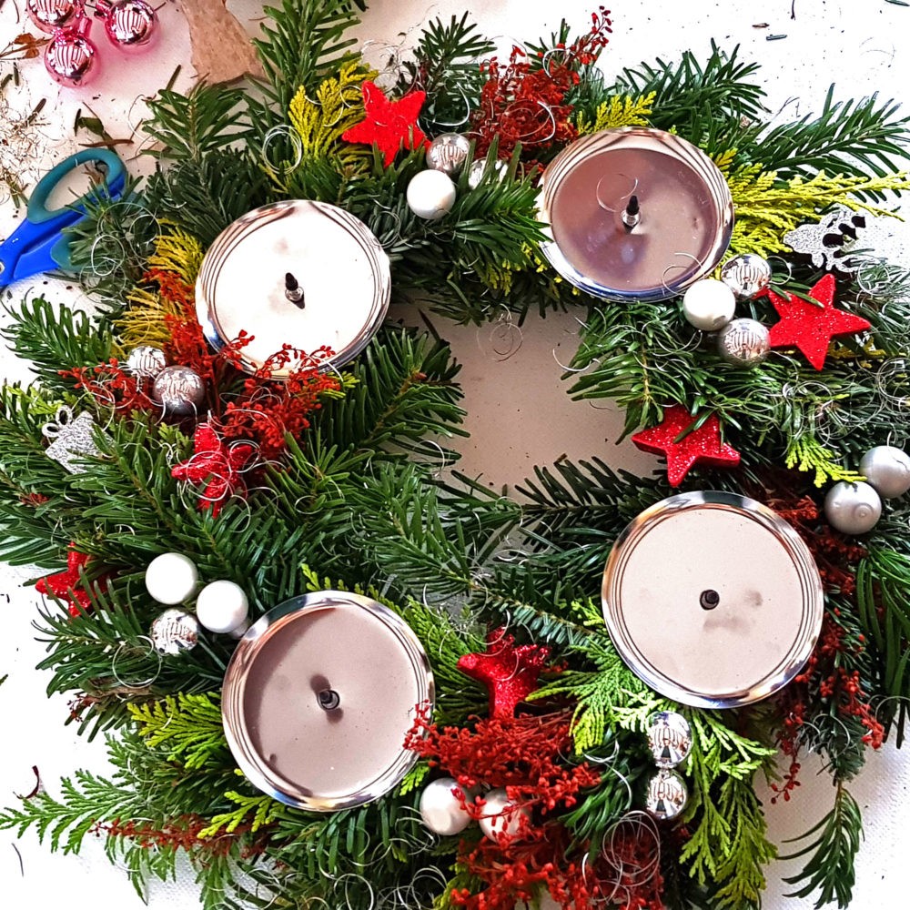 Strohkranz Rohling – Naturkranz in verschiedenen Größen | Basis für Adventskranz & Dekoration