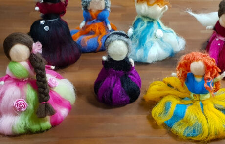 Kurse Filzen Workshop Dresden Filzworkshop Fee Engel Elfe Filzwolle Nassfilzen Trockenfilzen Nadelfilzen Selber machen Filz mit Kindern Erwachsenen Filzkurs Kurs