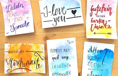 Handlettering Workshop Mädelsabend Dresden Moritzburg Firmenevent