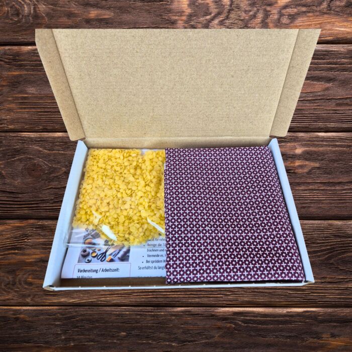 DIY Bienenwachstuch Set Inhalt