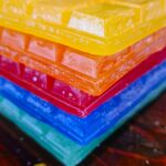 Bunter Mix Wachswürfel Platten - 1_01 Kerzen selber machen