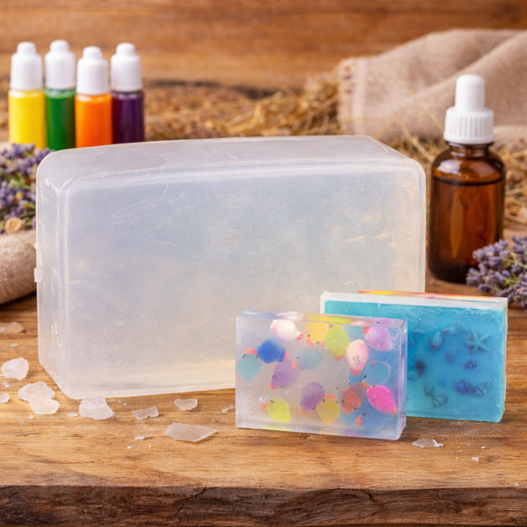 Seifenbasis Glycerinseife Transparent