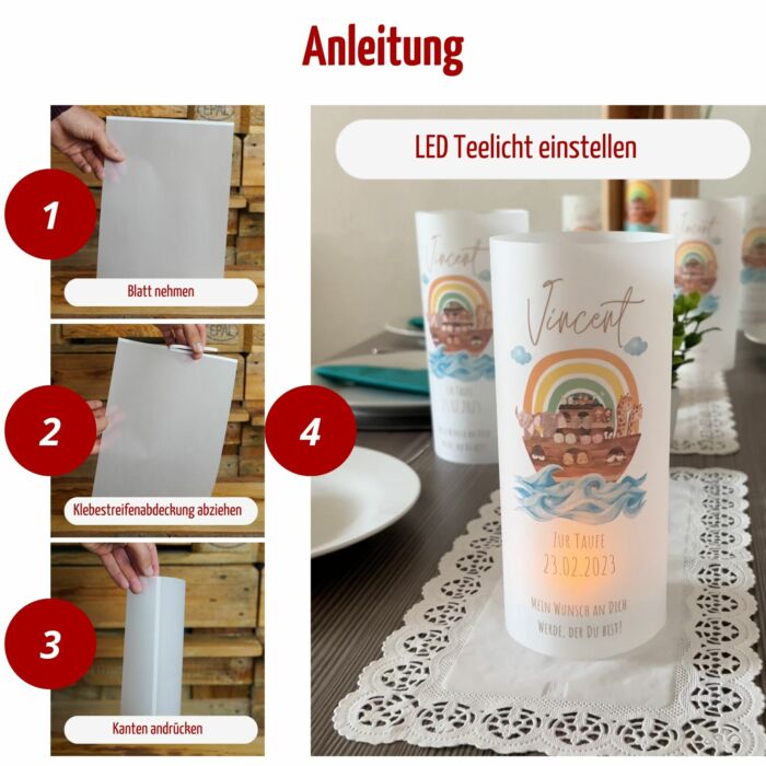 lichthüllen anleitung