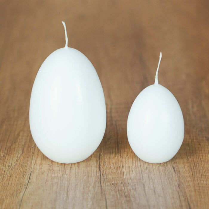 Eierkerzen für Ostern – Kerzenrohlinge zum Verzieren & Färben | Hochwertige Markenqualität | In 2 Größen erhältlich – Bild 2