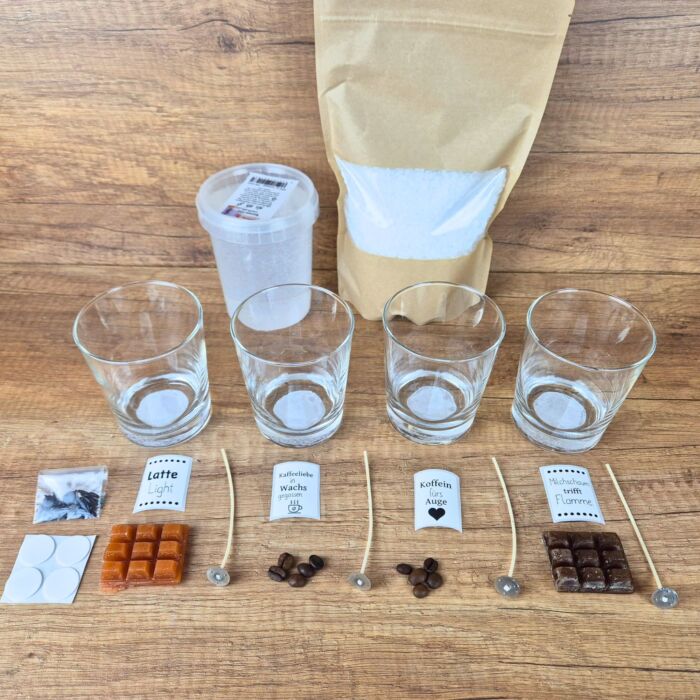 DIY Cocktailkerzen Set „Eiskaffee“ – Bild 7