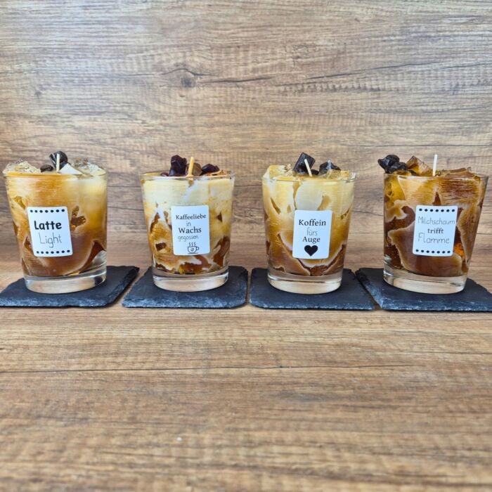DIY Cocktailkerzen Set „Eiskaffee“ – Bild 10