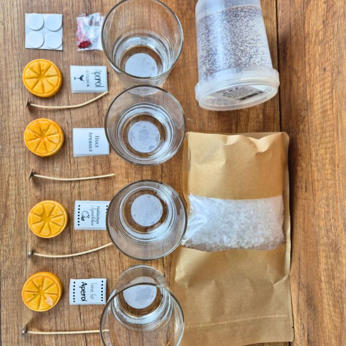DIY Cocktailkerzen Set "Aperoli" – Bild 3